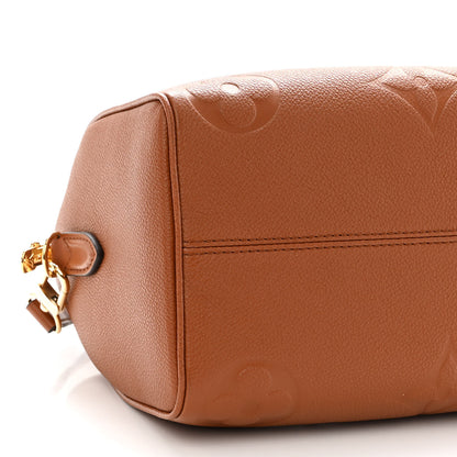 Louis Vuitton Empreinte Monogram Giant Speedy Bandouliere 25 Cognac 8 of 9