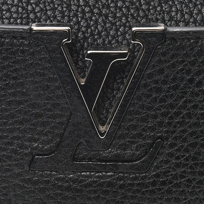 Louis Vuitton Taurillon Capucines Black 6 of 17
