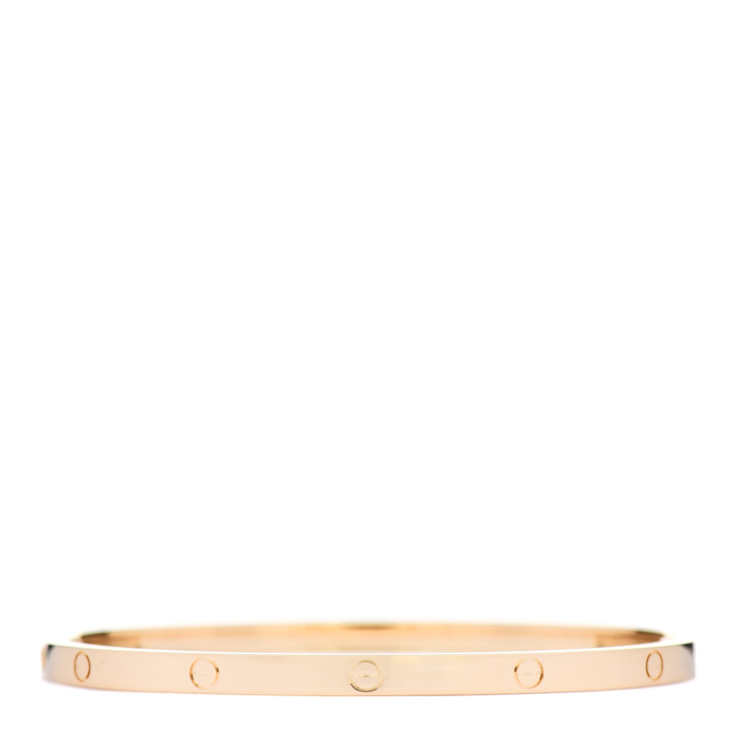 Cartier 18K Yellow Gold Small LOVE Bracelet 17 2 of 5