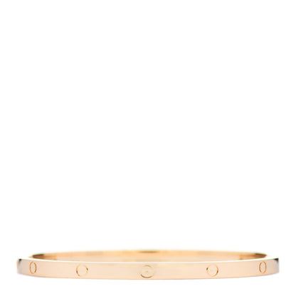 Cartier 18K Yellow Gold Small LOVE Bracelet 17 2 of 5