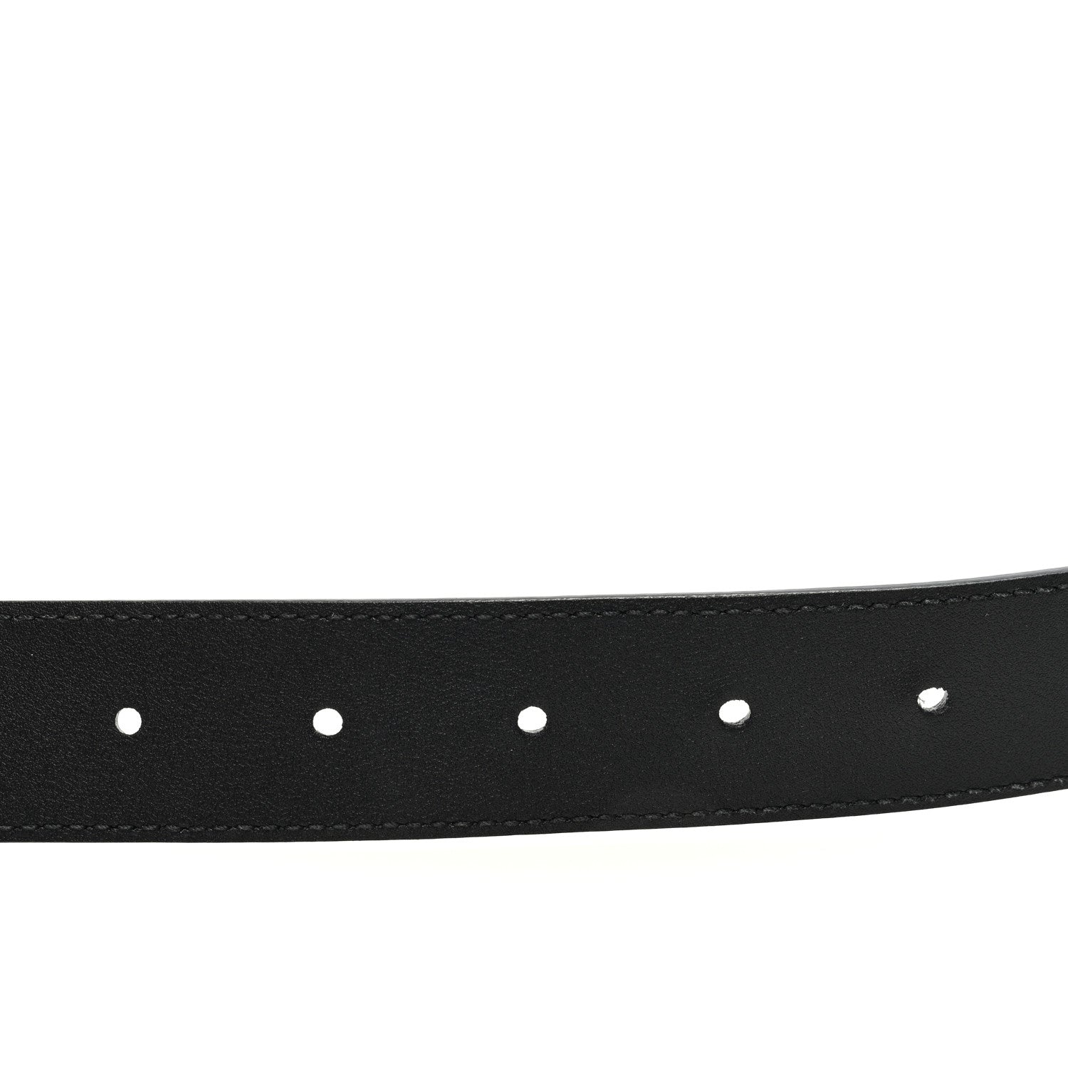 Gucci Calfskin Double G 30mm Belt 95 38 Black 5 of 5