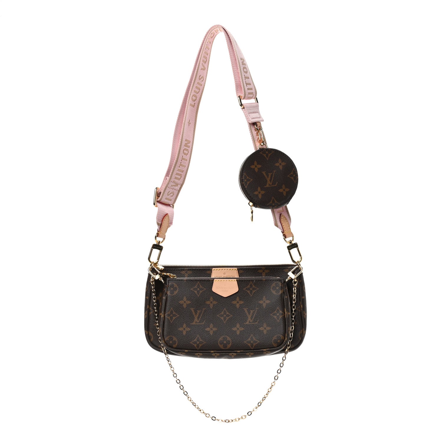 Louis Vuitton Monogram Multi Pochette Accessories Rose Clair 1 of 10