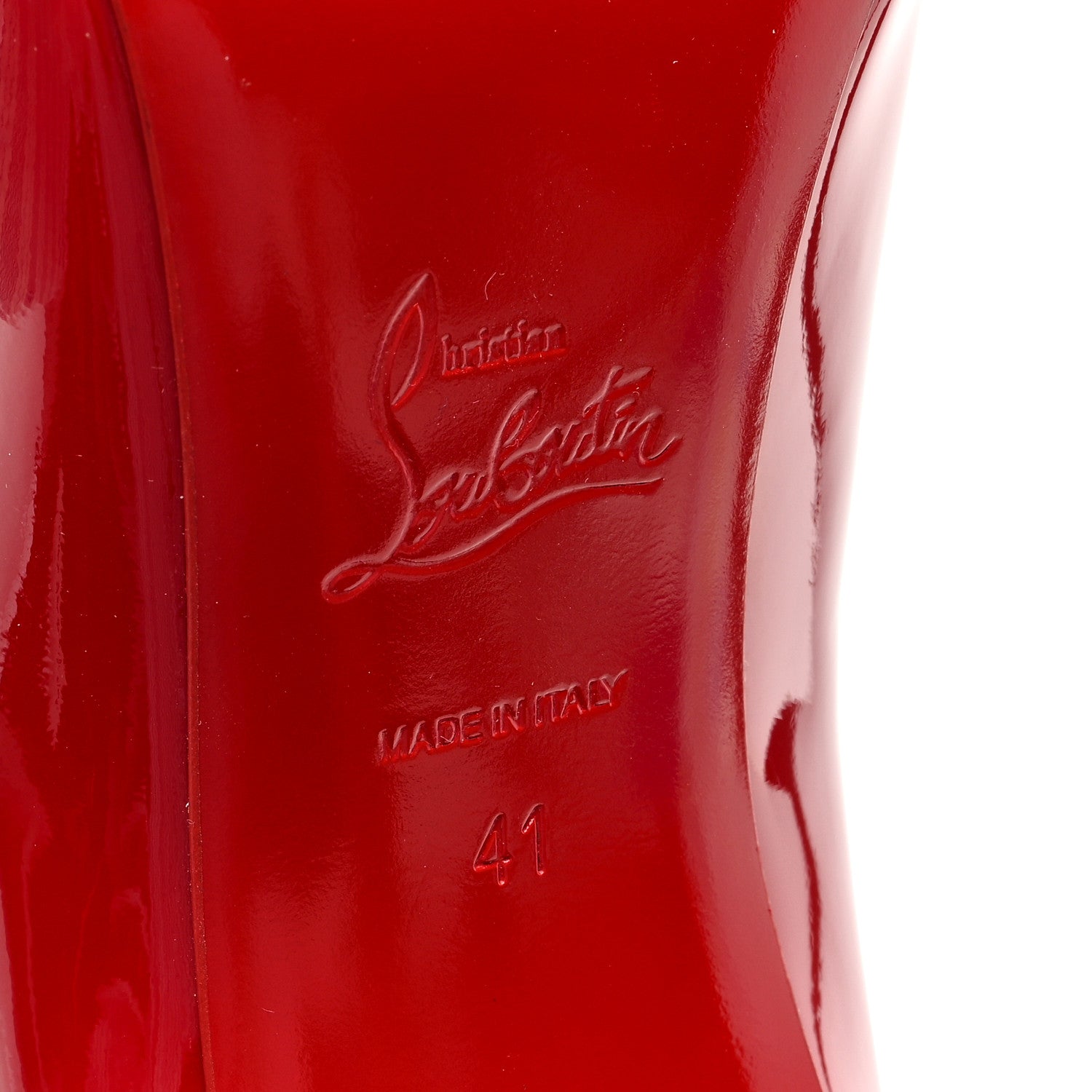 Christian Louboutin Patent Kate 100 Pumps 41 Loubi 6 of 9