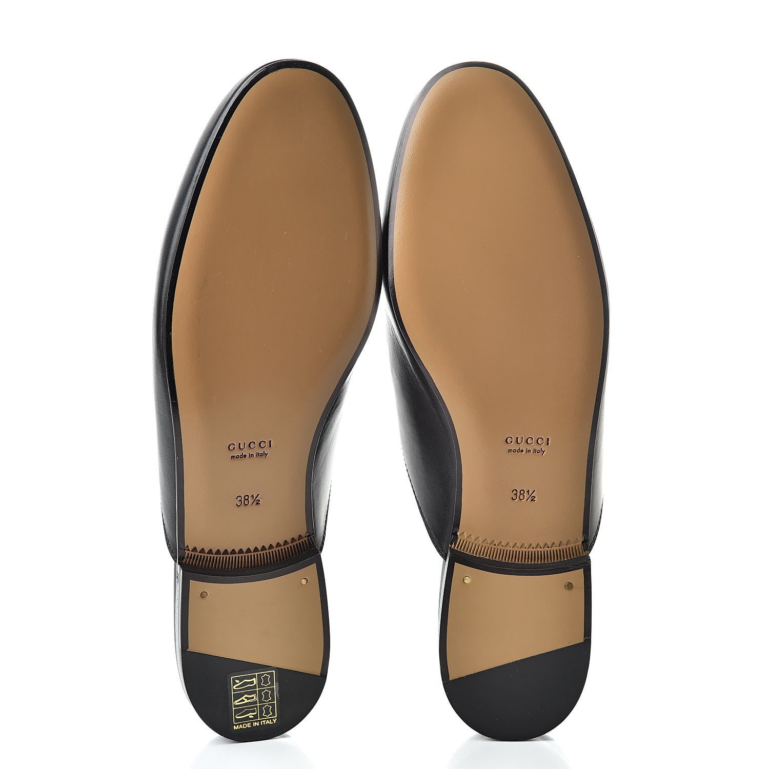 Gucci Calfskin Womens Princetown Slippers 38.5 Black 5 of 11