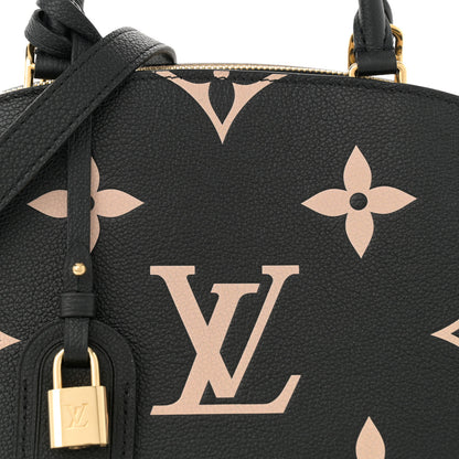 Louis Vuitton Empreinte Monogram Giant Petit Palais Black Beige 8 of 11