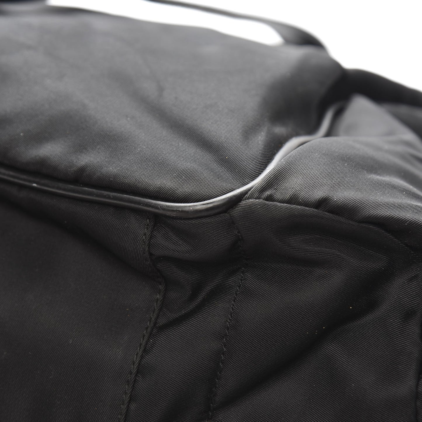 Tessuto Nylon Viaggio Travel Bag Black