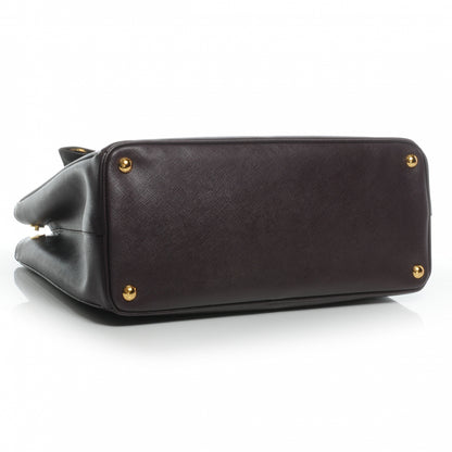 Prada Saffiano Lux Tote Bordeaux 5 of 8