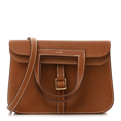 Hermes Barenia Faubourg Halzan 25 Fauve 1 of 12