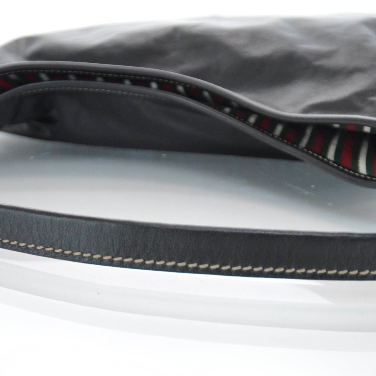 Gucci Leather New Britt Medium Hobo Black 7 of 10