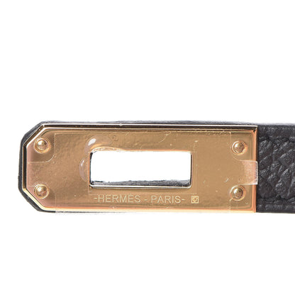 Hermes Epsom Kelly Sellier 25 Black 30 of 35