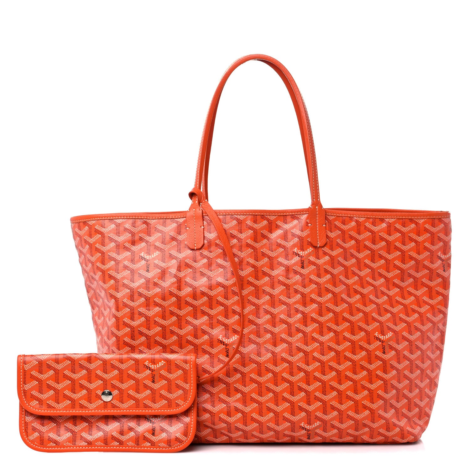 Goyard Goyardine Saint Louis PM Orange 1 of 11