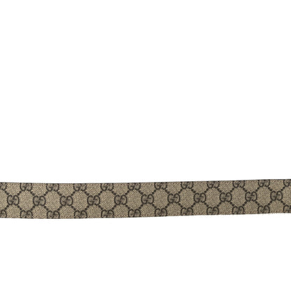 Gucci GG Supreme Monogram Suede Dionysus 40mm Belt 95 38 Beige Taupe 6 of 11