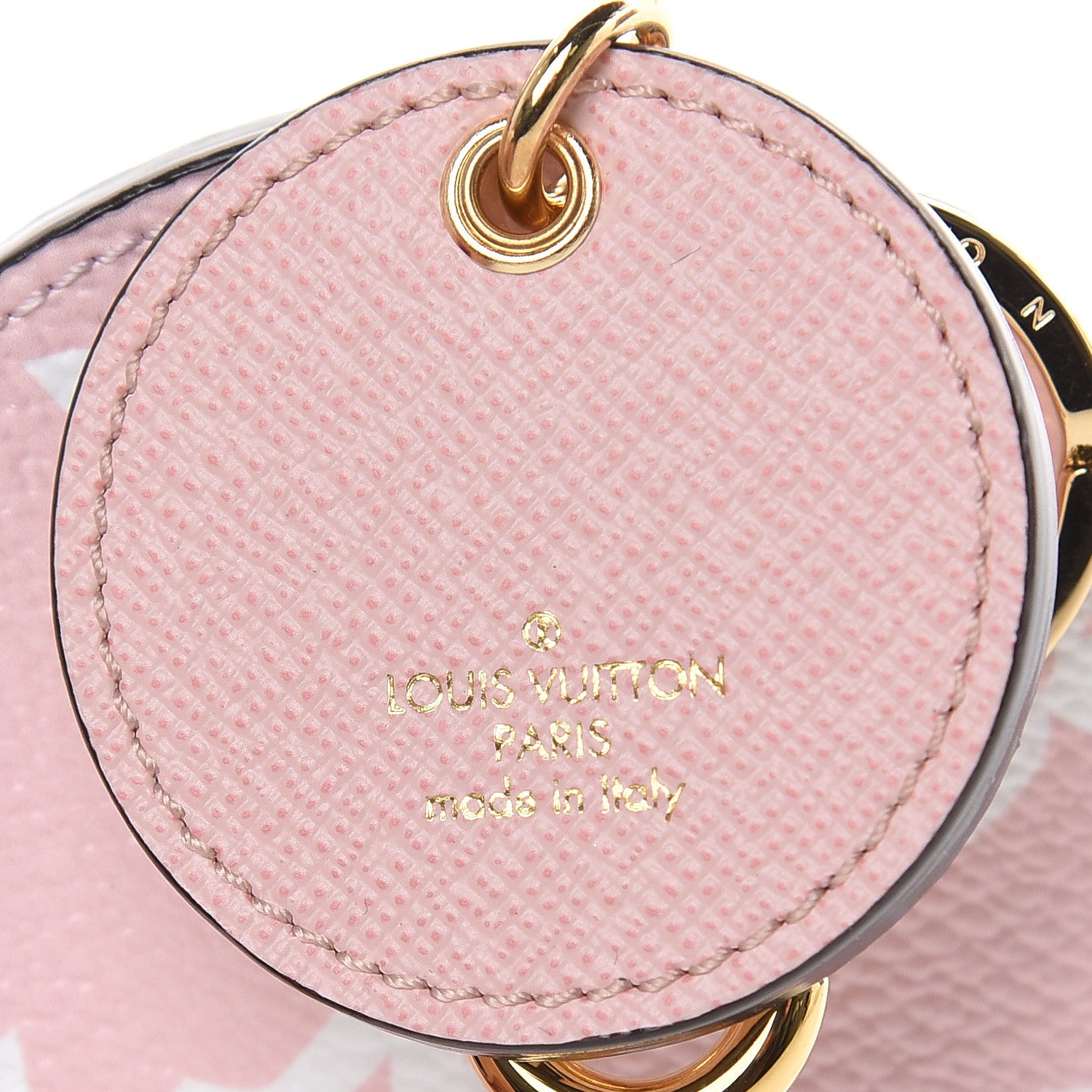 Louis Vuitton Monogram Giant Bag Charm Key Holder Rouge 3 of 3