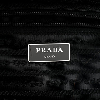 Prada Tessuto Nylon Triangle Shoulder Bag Green 9 of 13