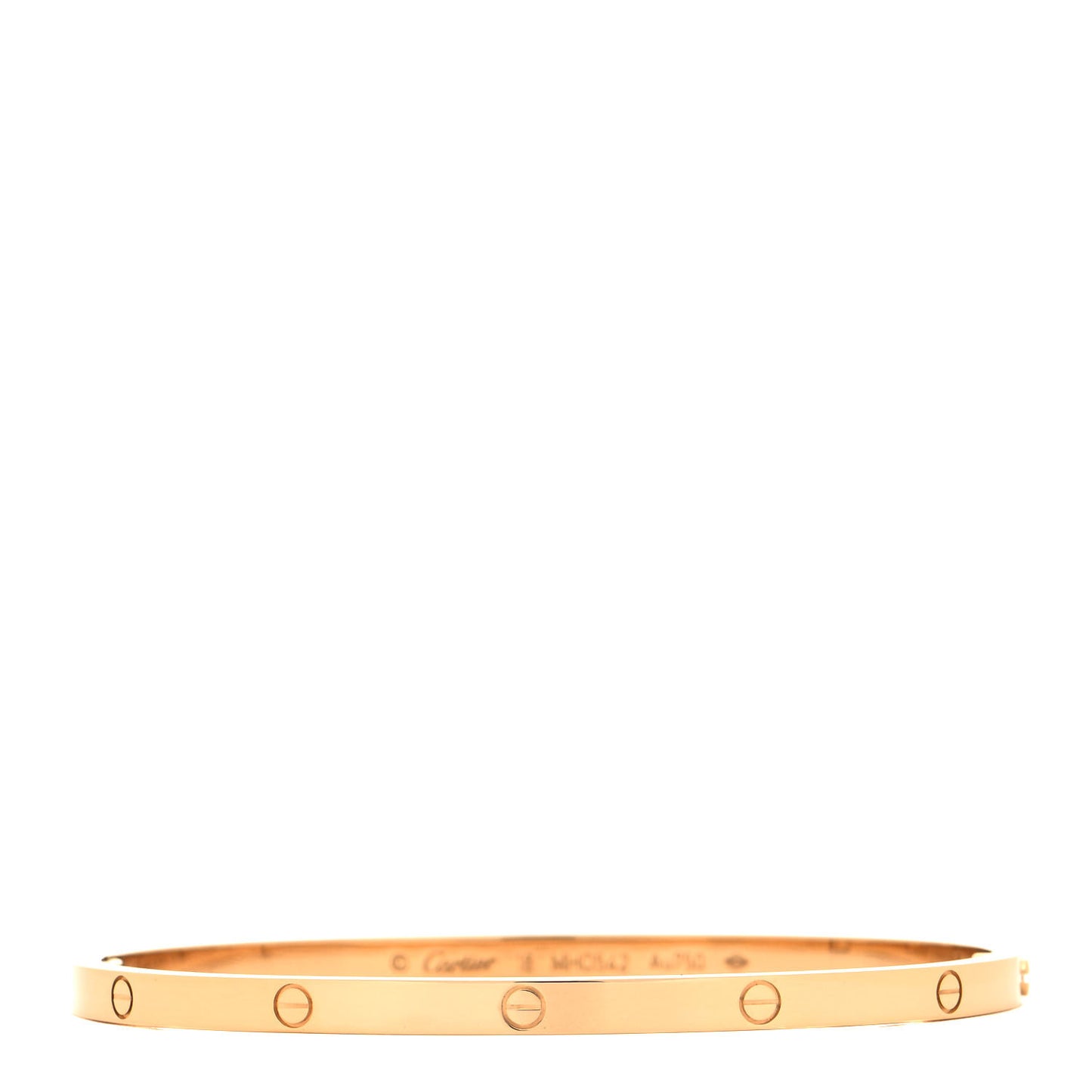 18K Yellow Gold Small LOVE Bracelet 18