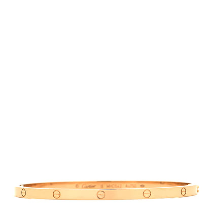Cartier 18K Yellow Gold Small LOVE Bracelet 18 1 of 4