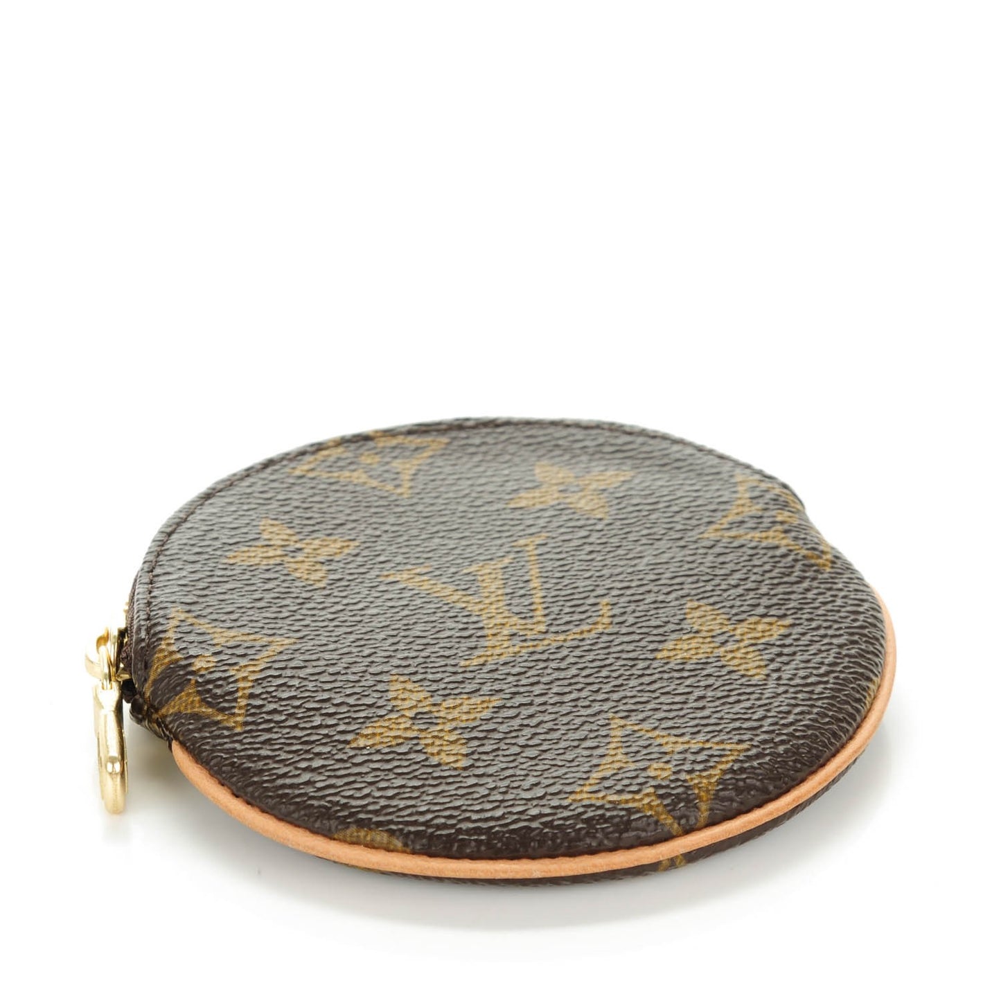 Monogram Round Coin Purse