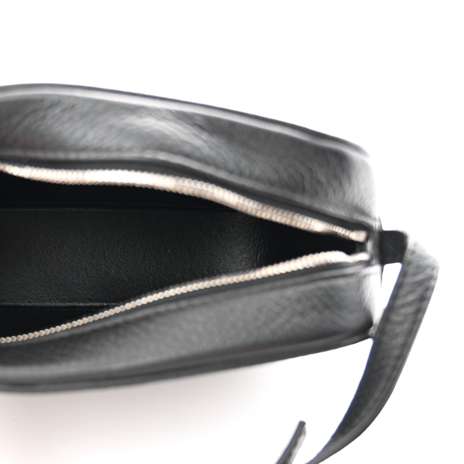Balenciaga Calfskin Logo XS Everyday Camera Bag Black 5 of 11