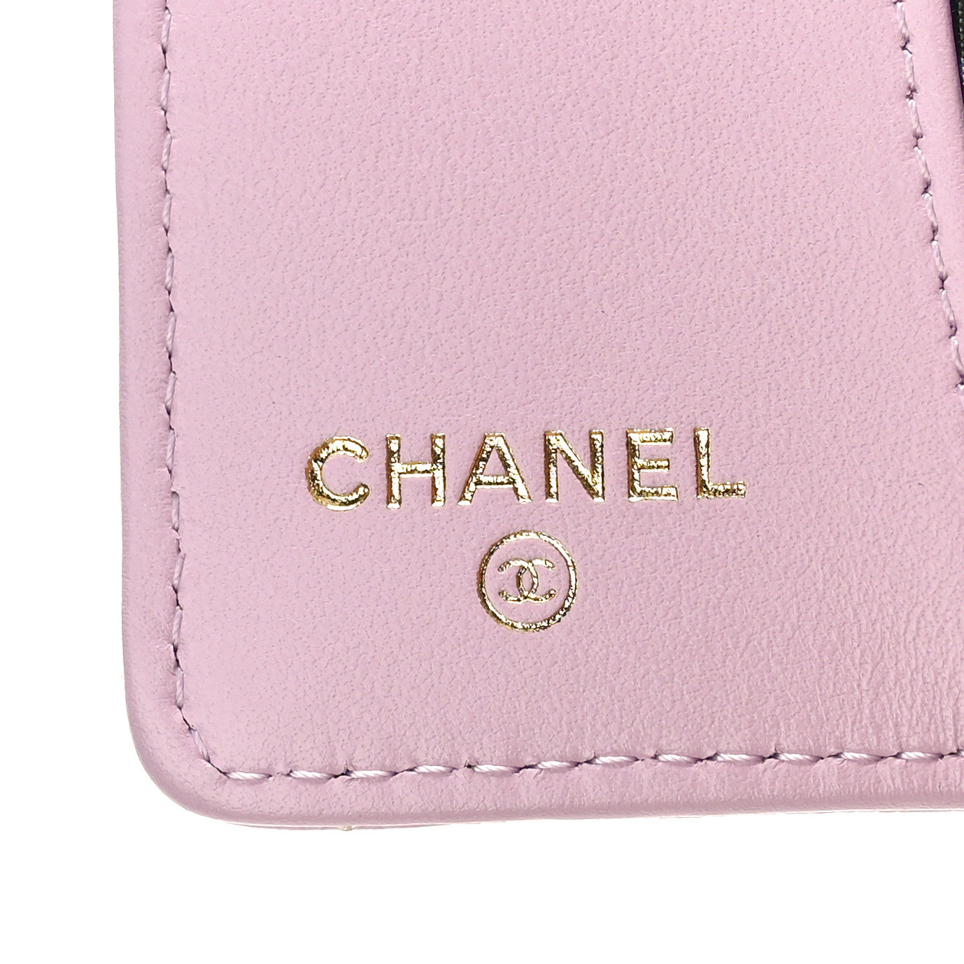 Chanel Caviar Quilted Classic 4 Key Holder Wallet Light Pink 6 of 10