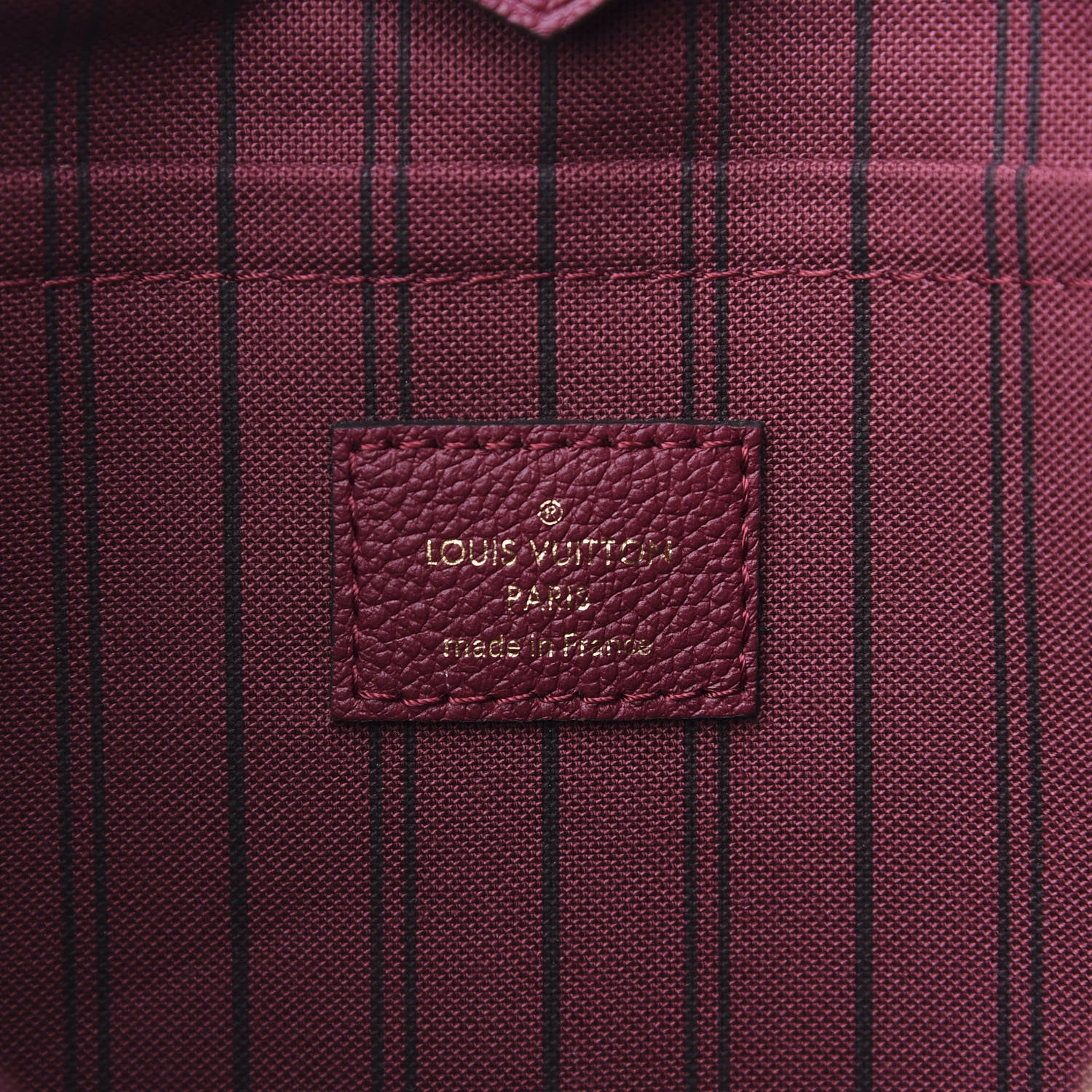 Louis Vuitton Empreinte Mazarine MM Raisin 7 of 9