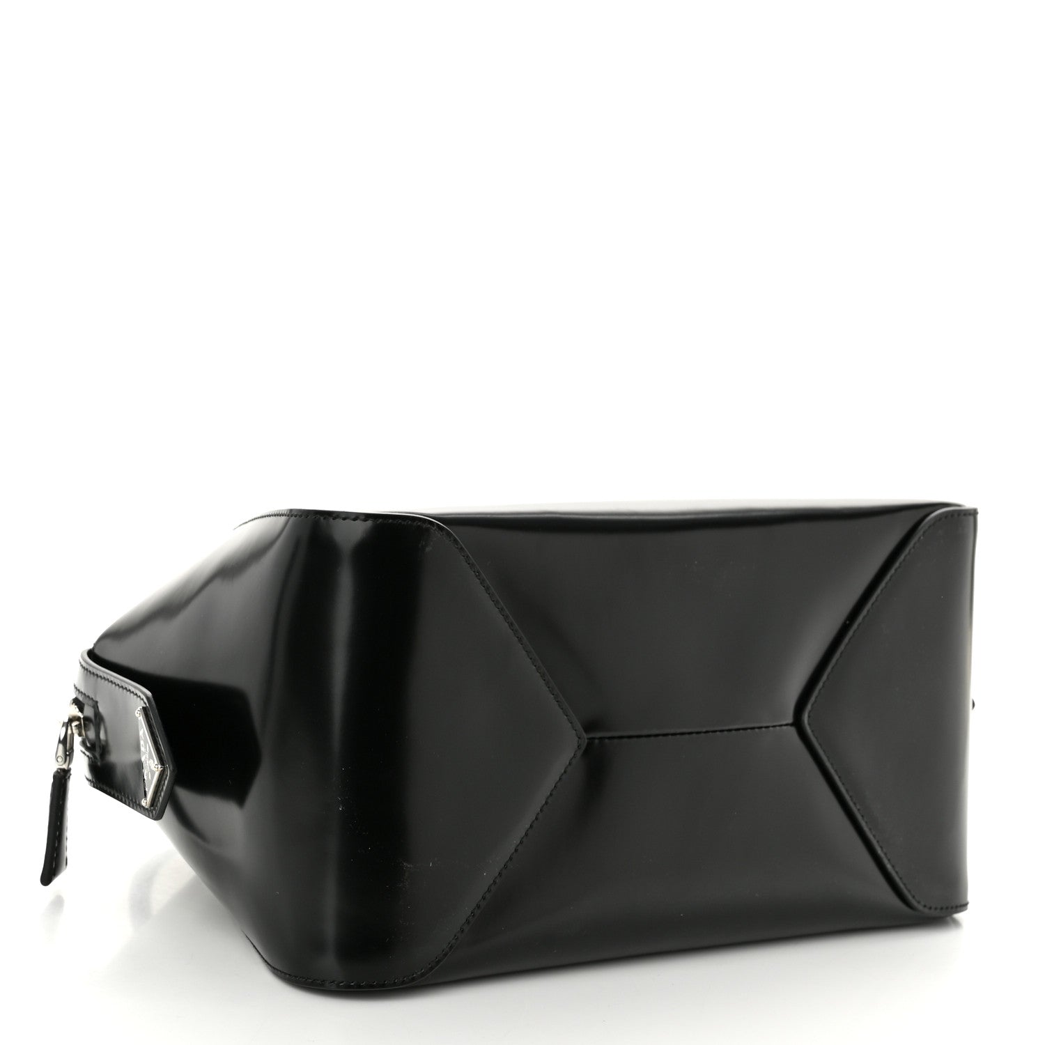 Prada Spazzolato Small Supernova Handbag Black 3 of 8