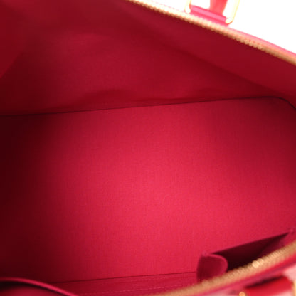 Louis Vuitton Vernis Roses Alma MM Rose Pop 5 of 9