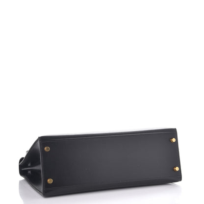 Hermes Box Kelly Sellier 32 Black 6 of 29