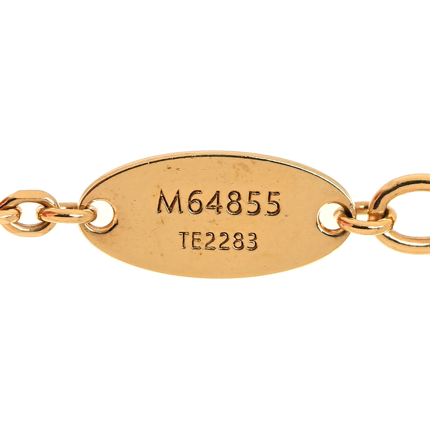 Louis Vuitton Metal Blooming Supple Necklace Gold 6 of 7