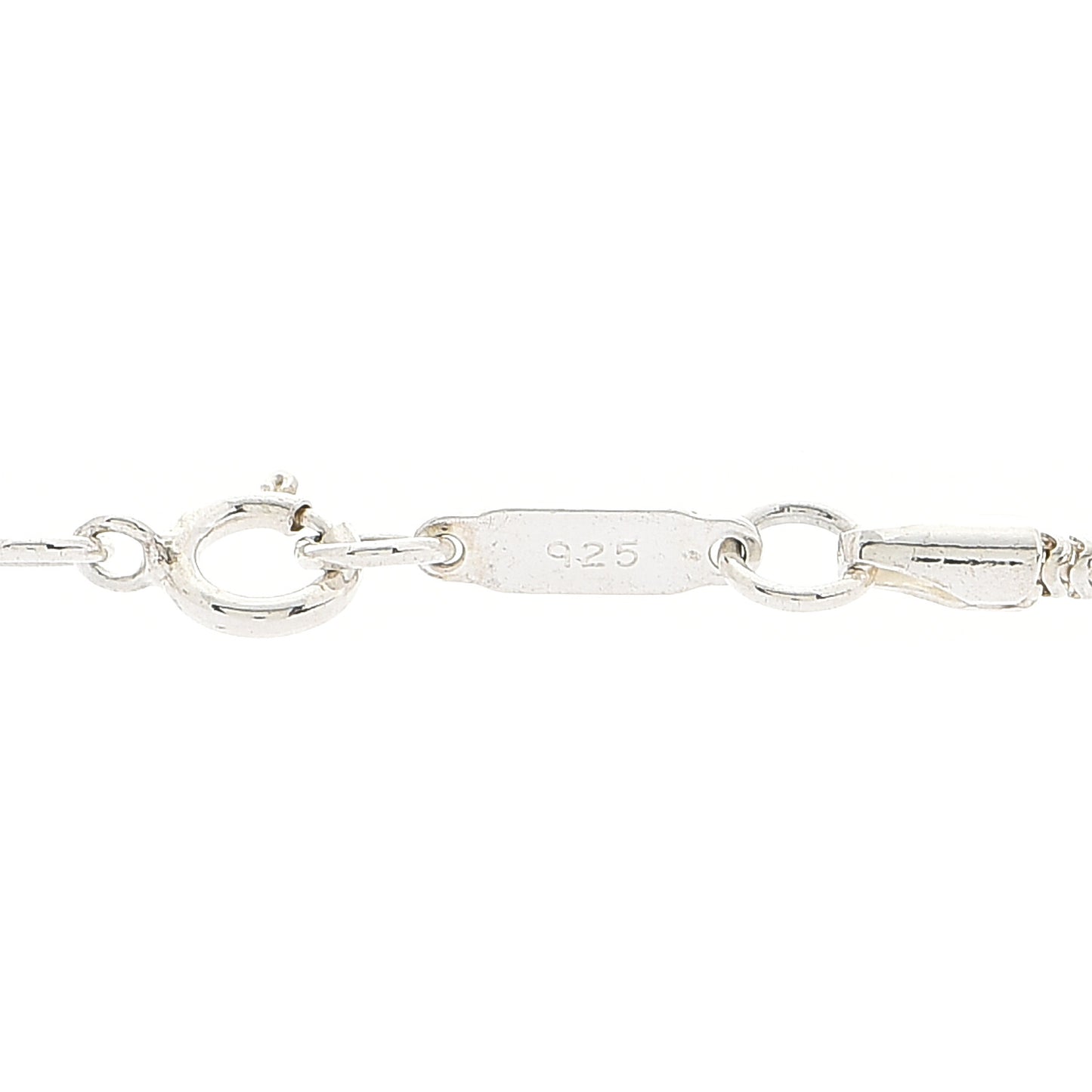 Sterling Silver 1837 Bar Pendant Necklace
