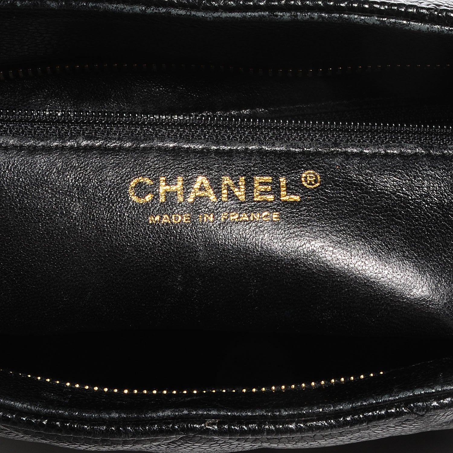 Chanel Caviar Medallion Tote Black 5 of 7