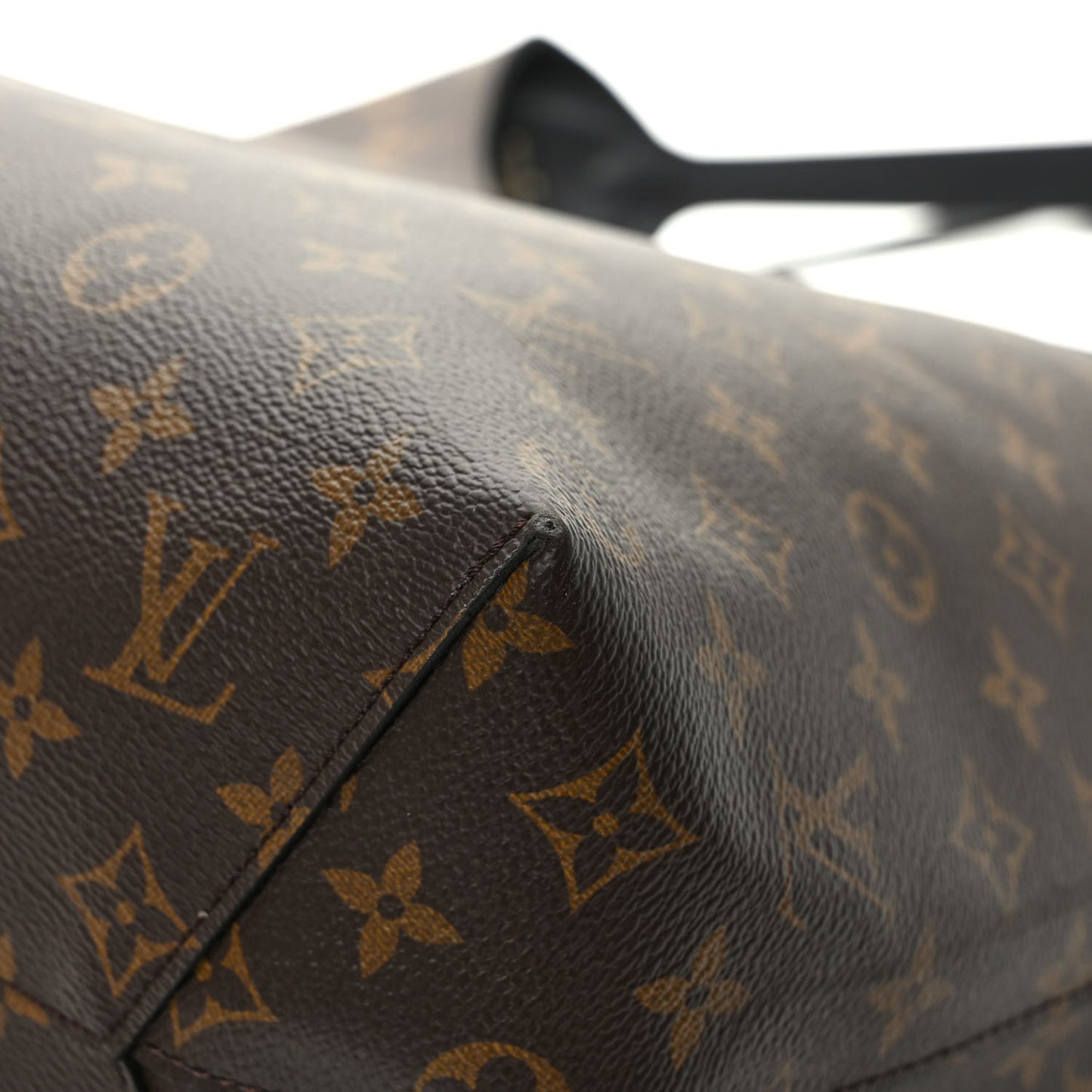 Monogram Flower Hobo Black