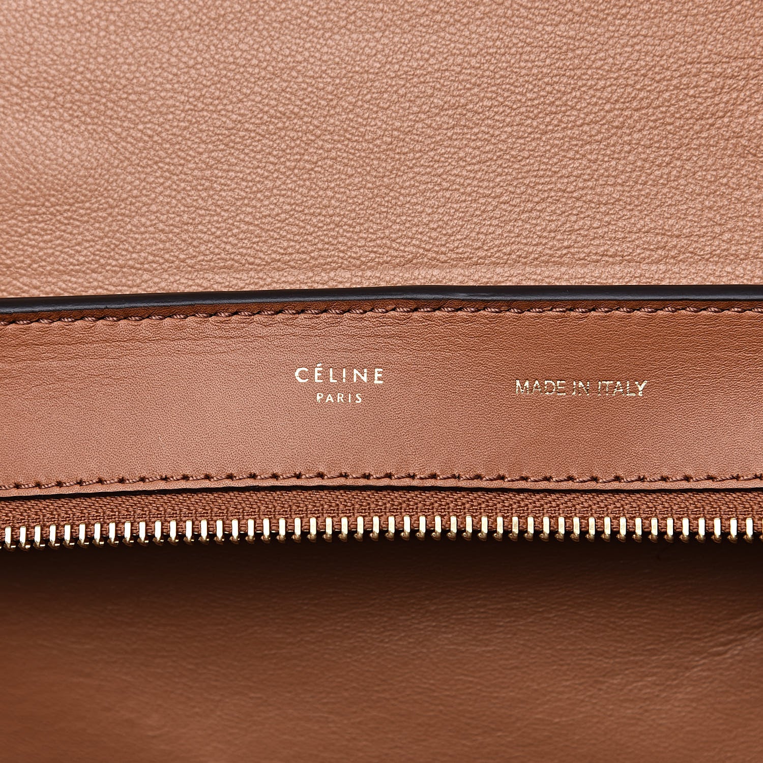 Celine Natural Calfskin Small Trapeze Tan 6 of 11