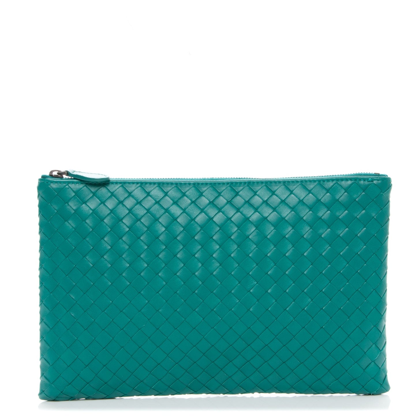 Nappa Intrecciato Medium Document Case Lagoon