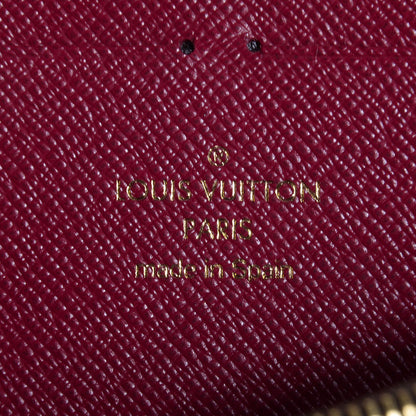 Louis Vuitton Monogram Clemence Wallet Fuchsia 7 of 9