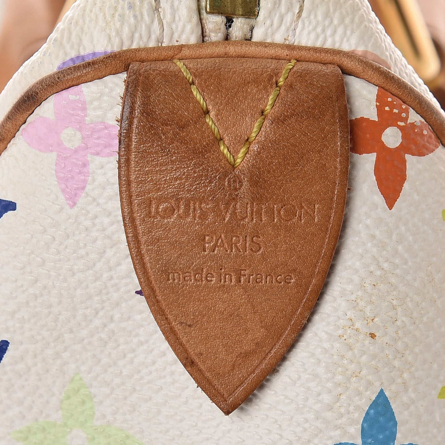 Monogram Multicolor Speedy 30 White
