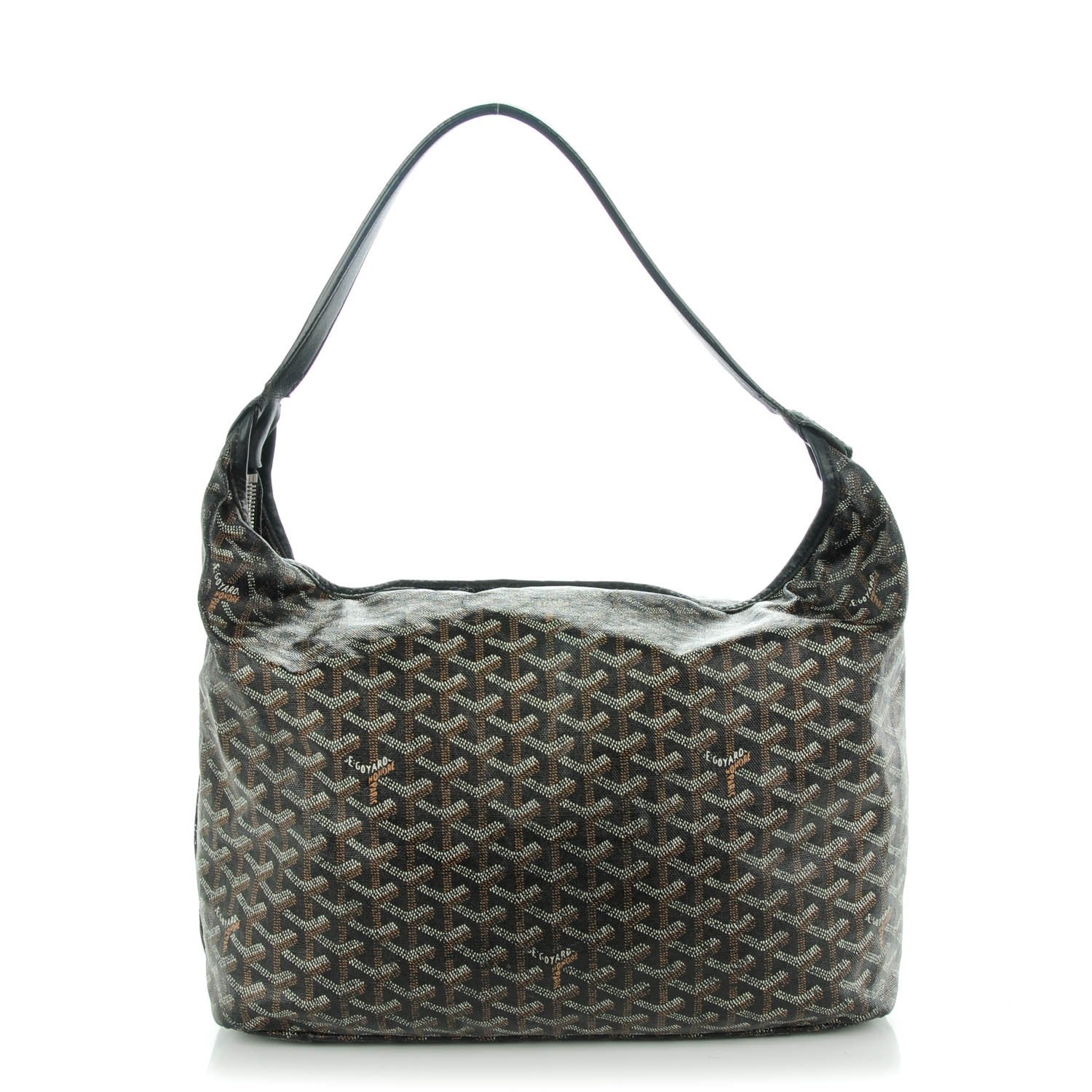 Goyard Goyardine Fidji Zip Hobo Black 1 of 8