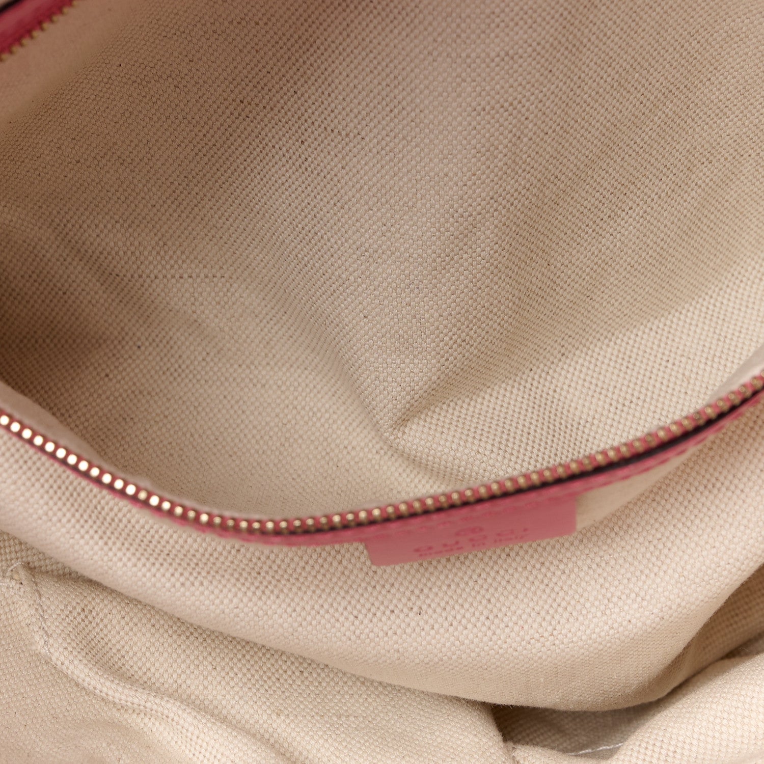 Gucci Denim Calfskin Denim Tote Pink 6 of 14