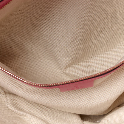 Gucci Denim Calfskin Denim Tote Pink 6 of 14