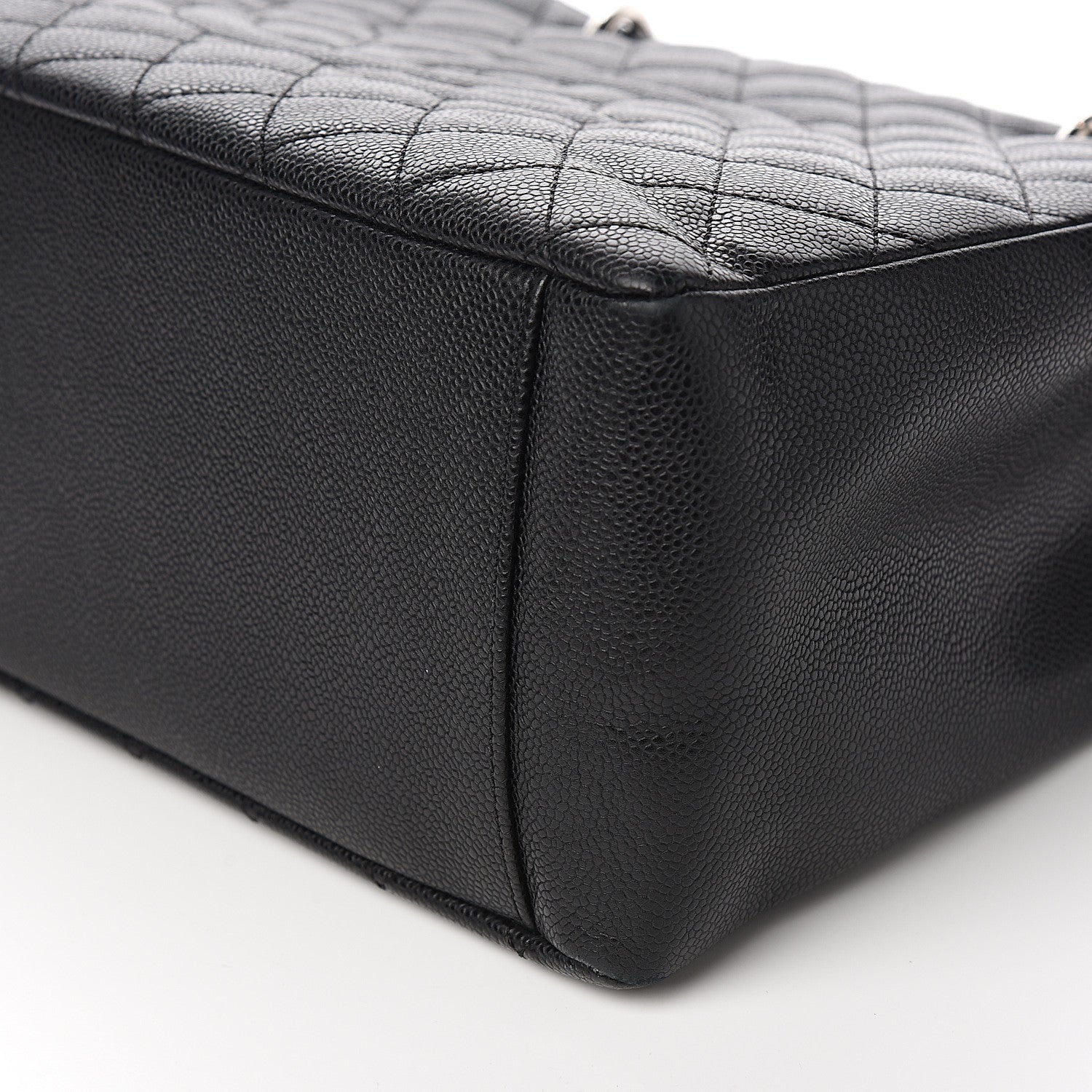 Chanel Caviar Quilted Grand Shopping Tote GST Black 8 of 10