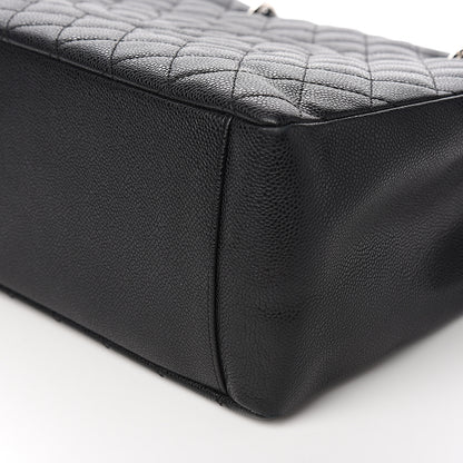 Chanel Caviar Quilted Grand Shopping Tote GST Black 8 of 10