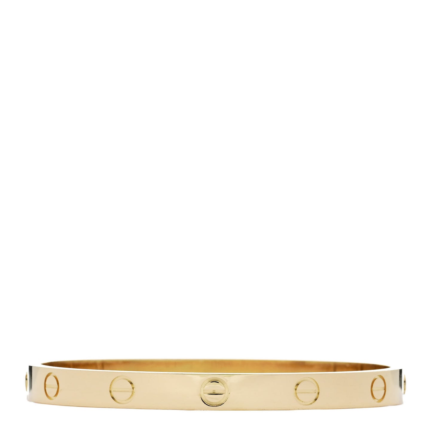 18K Yellow Gold LOVE Bracelet 17