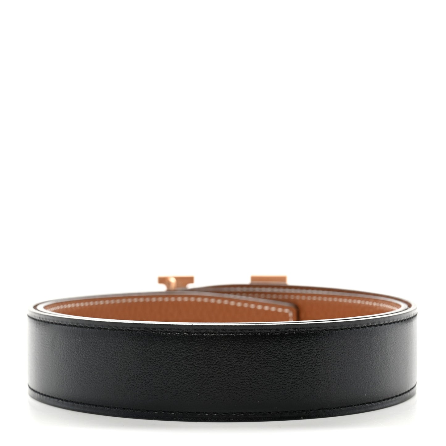 Box Togo 24mm Mini H Belt 80 32 Black Gold