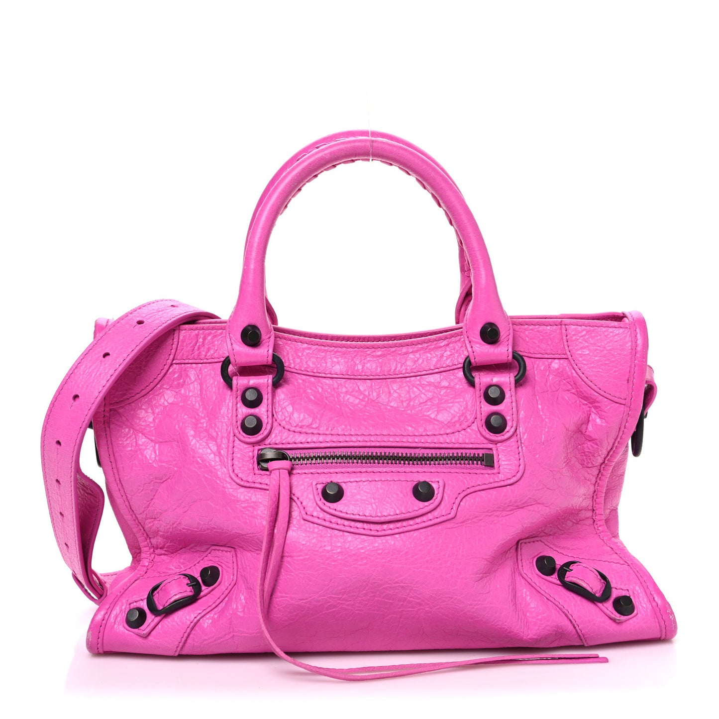 Agneau Arena Classic Hardware Small Le City Fuchsia