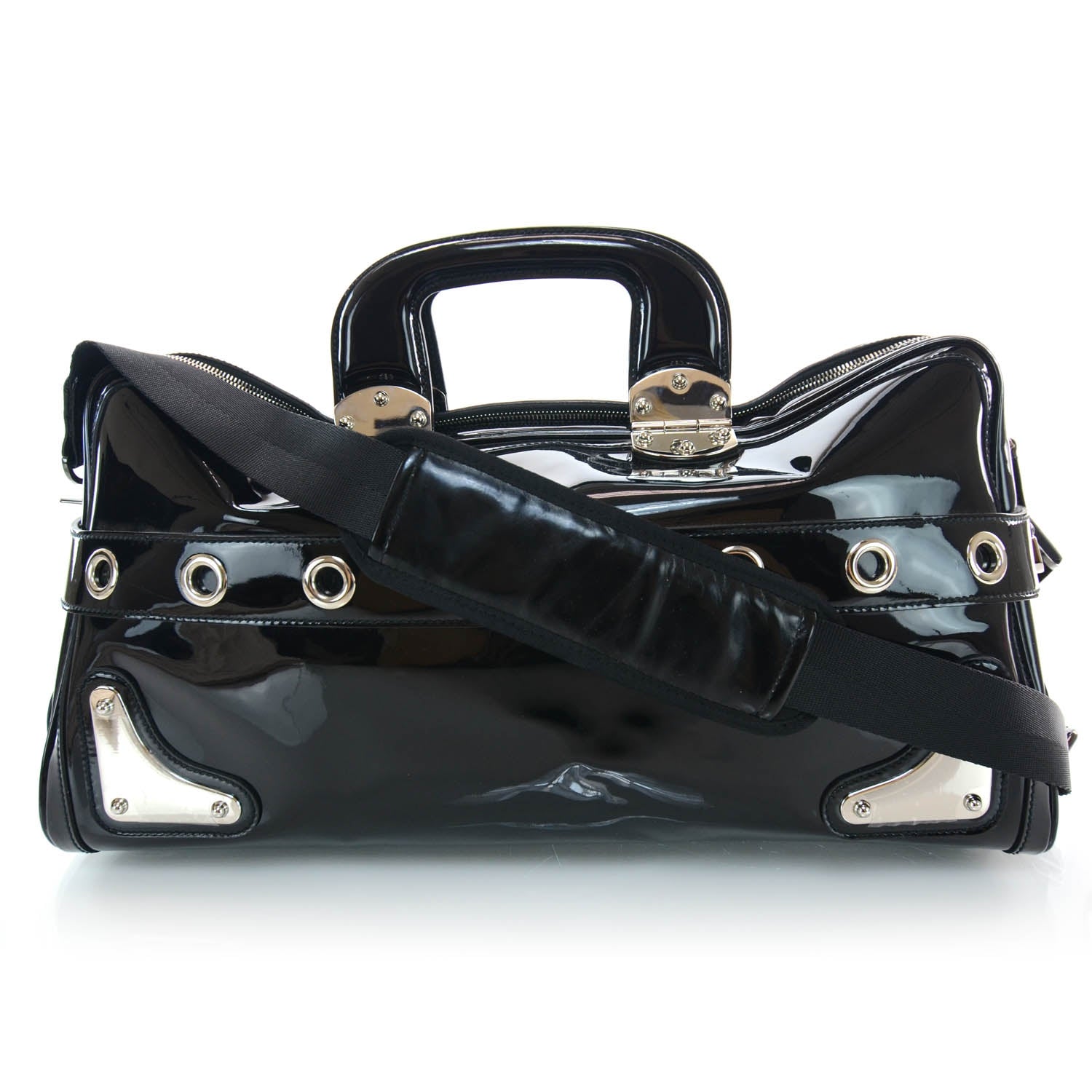 Gucci Patent Romy Boston Black 3 of 8
