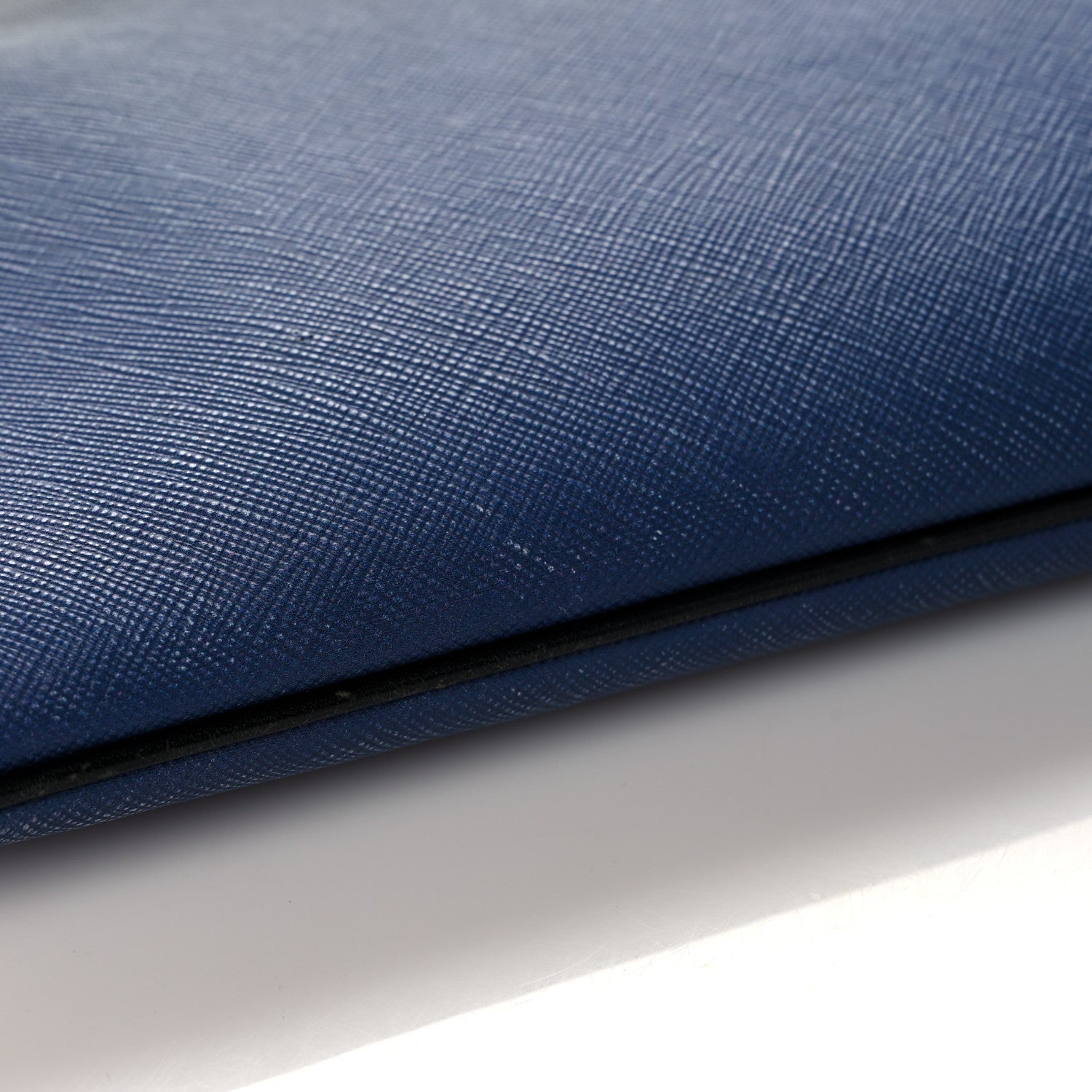 Fendi Vitello Elite Pouch Black Blue 14 of 17