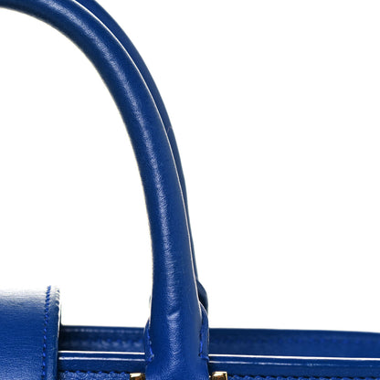 Saint Laurent Calfskin Monogram Baby Cabas Blue 15 of 17
