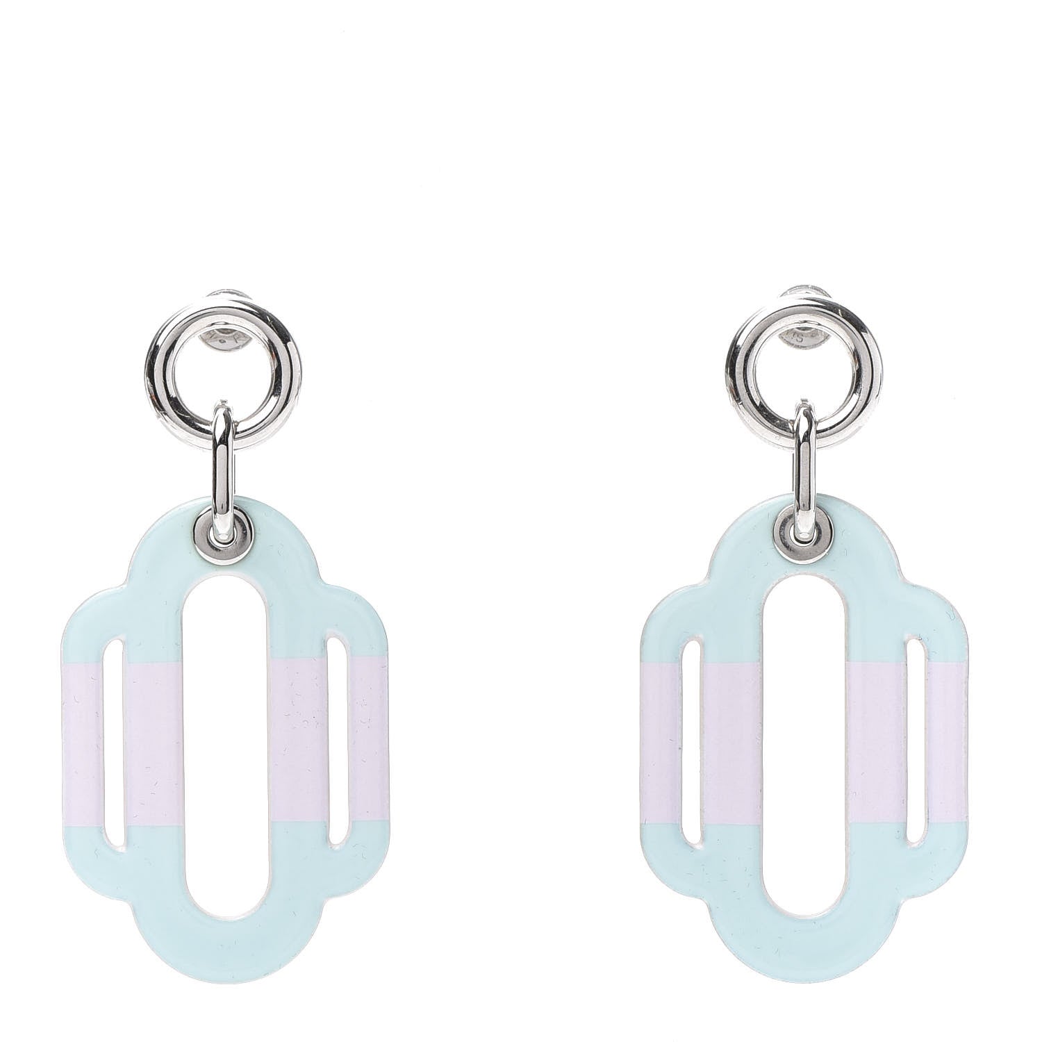 Hermes Enamel Attelage Earrings 1 of 6