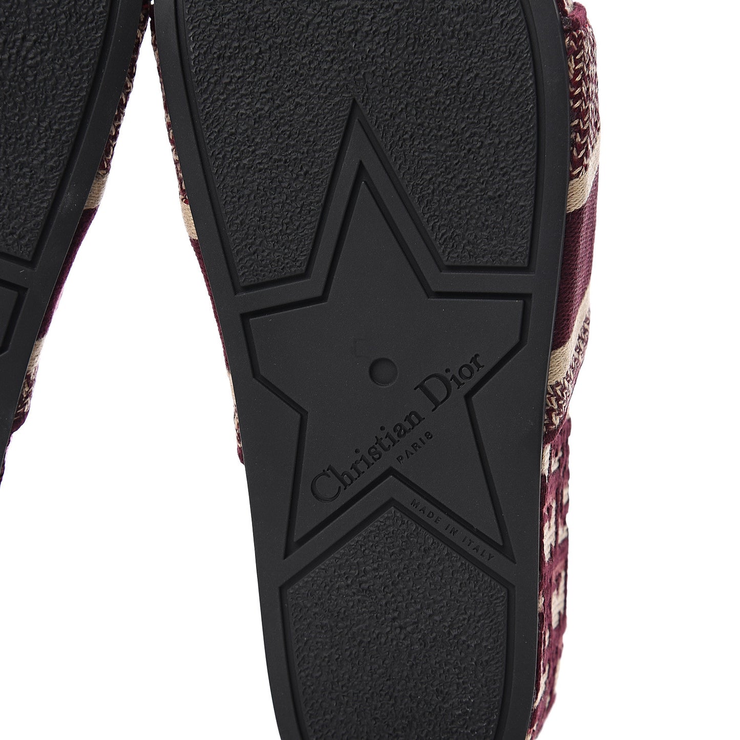 Oblique D-Way Platform Sandals 37 Deep Amaranth