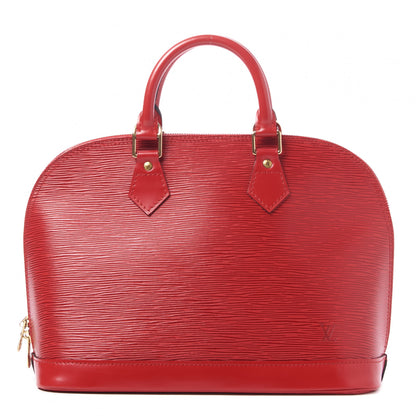 Louis Vuitton Epi Alma PM Castillan Red 1 of 9