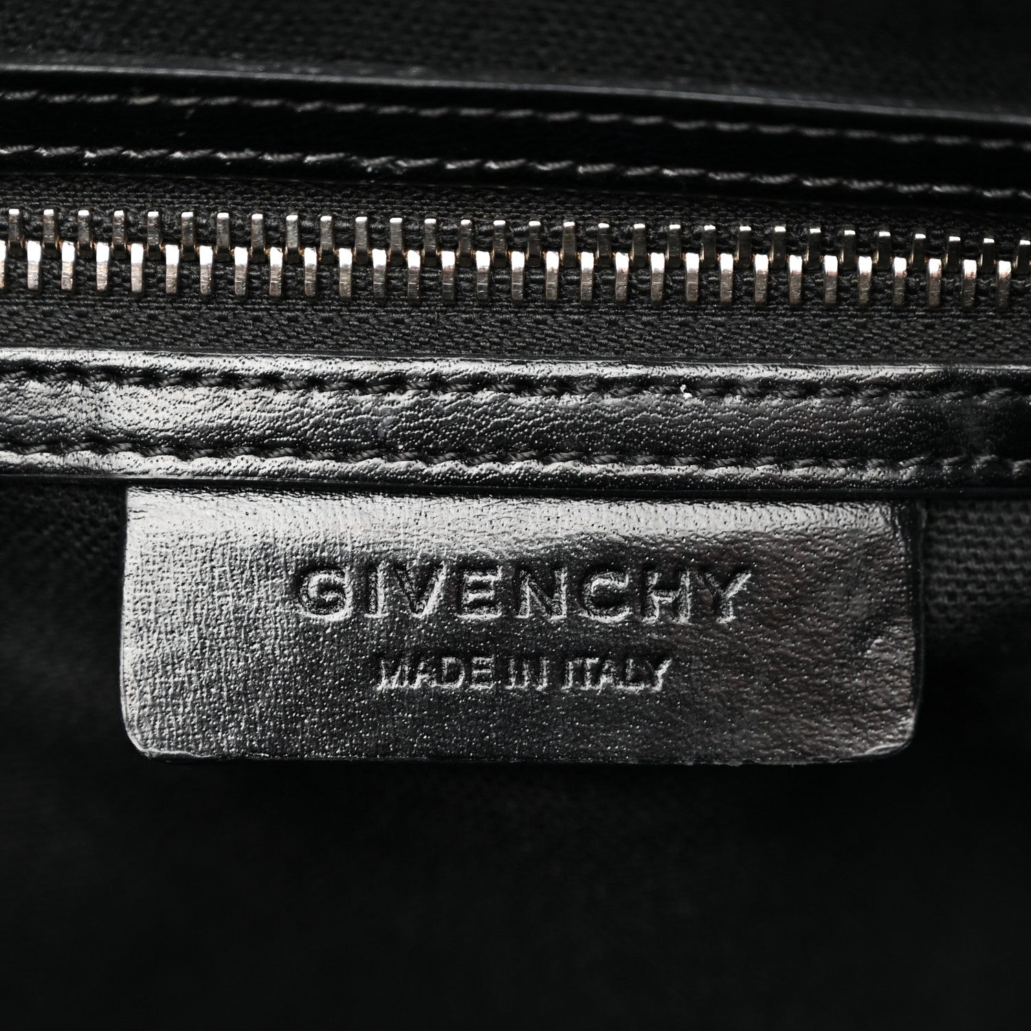 Givenchy Shiny Lord Calfskin Medium Antigona Black 6 of 10